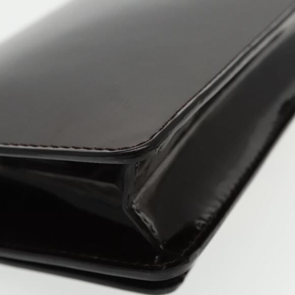 LOUIS VUITTON Monogram Vernis Monceau BB Bag Amarante M91580 - Picture 16 of 16